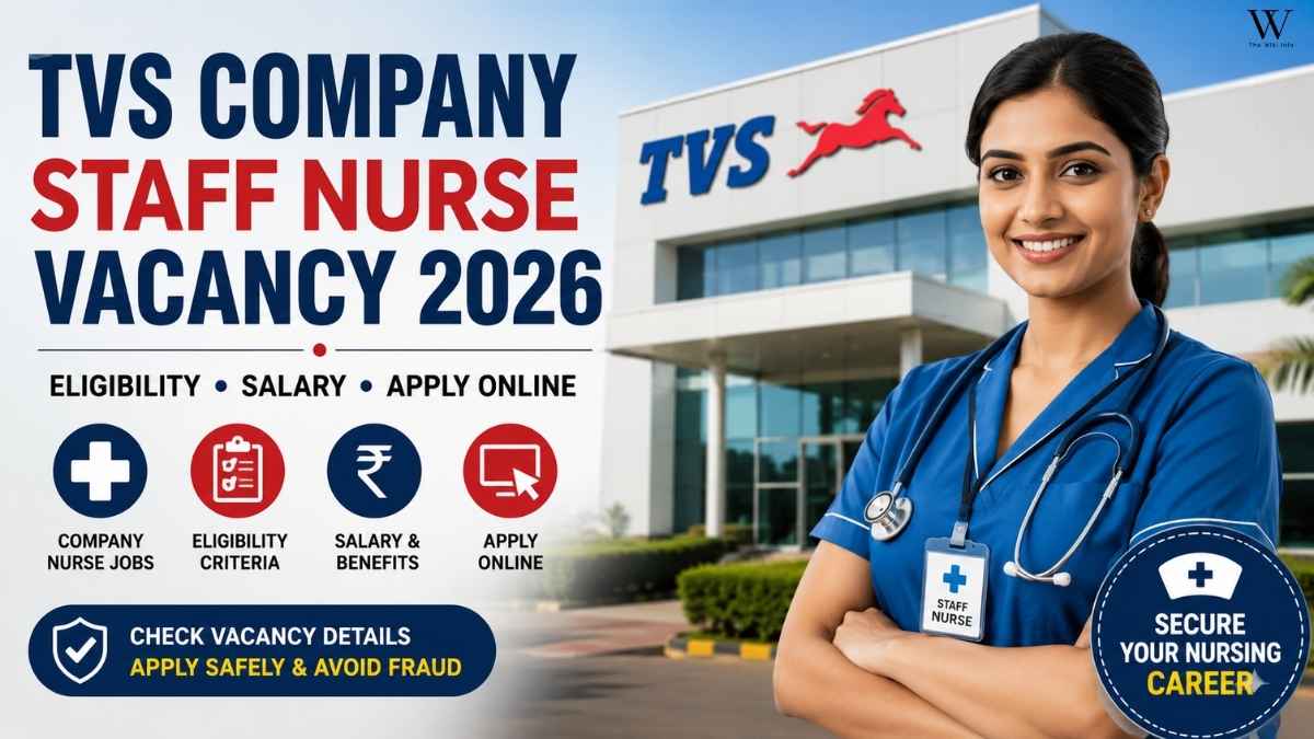 Tvs Company Staff Nurse Vacancy 2026: The Hidden Truth Nurses Should Know Before Applying