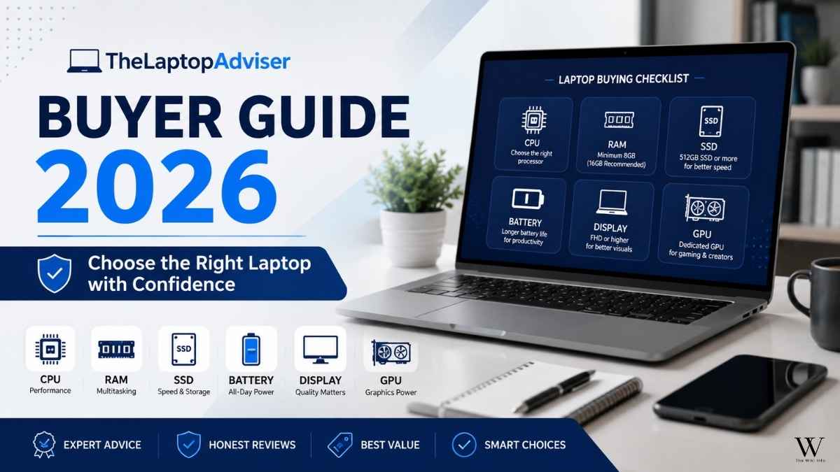 TheLaptopAdviser Buyer Guide 2026: Choose the Right Laptop with Confidence