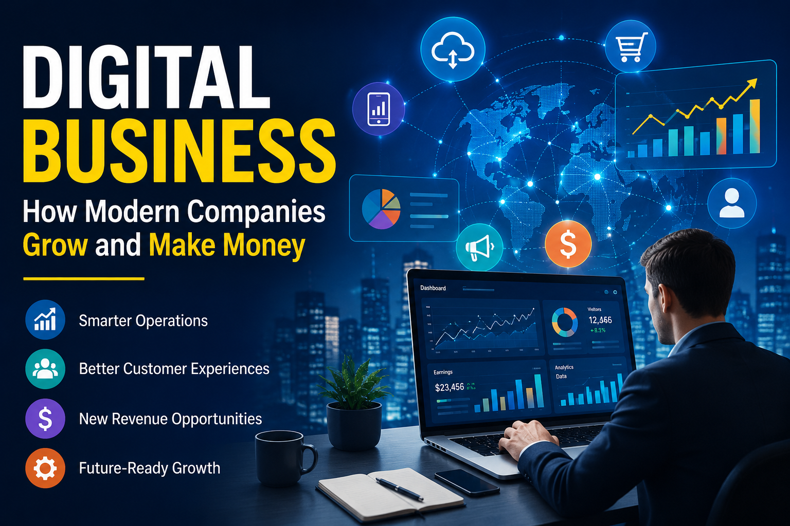 Digital Business: How Modern Companies Grow and Profit 2026